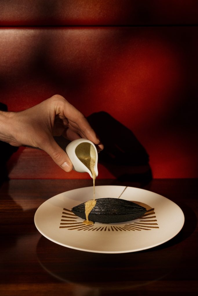 dessert preparation