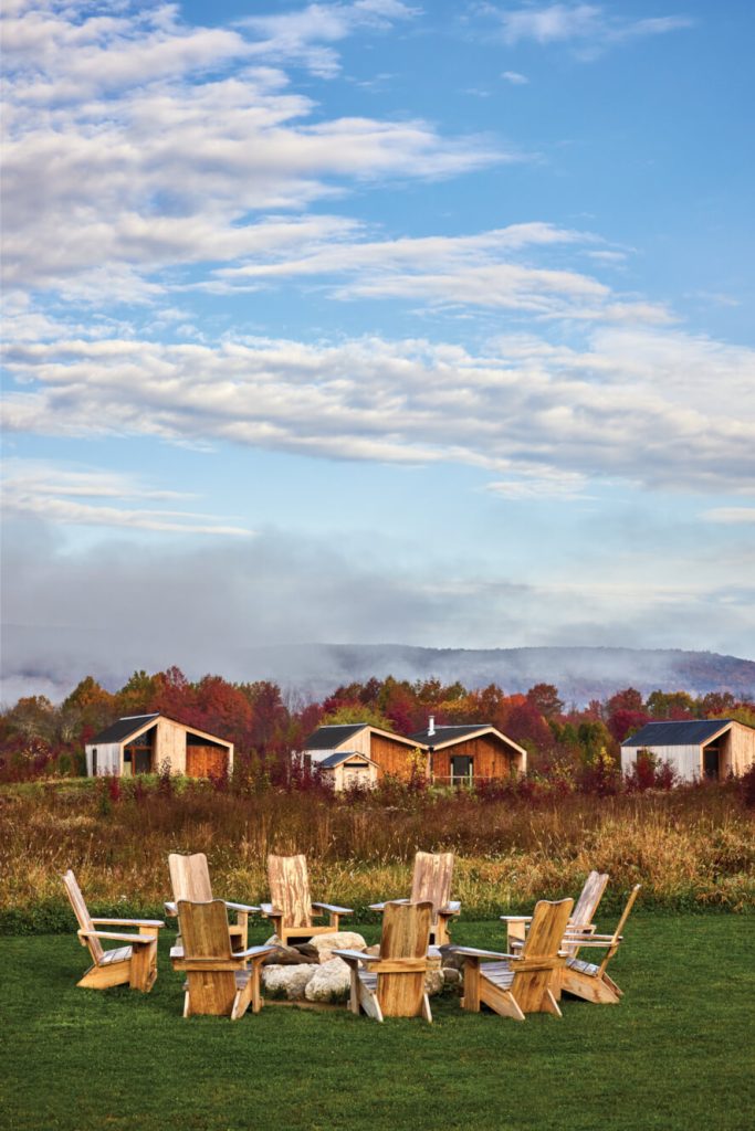 Firepit at Wildflower Farms