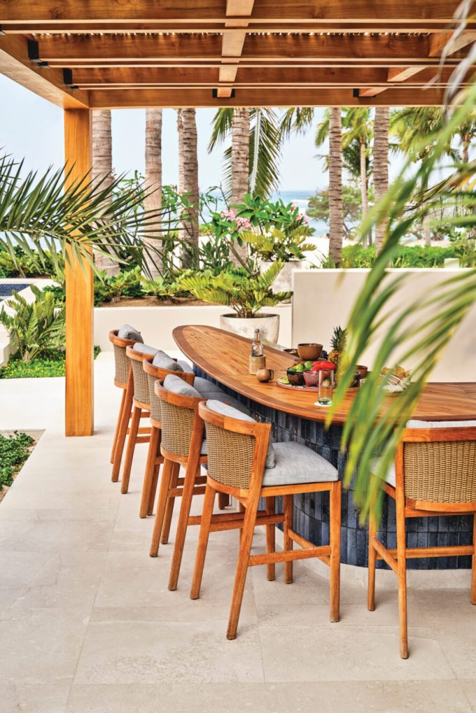 outdoor bar