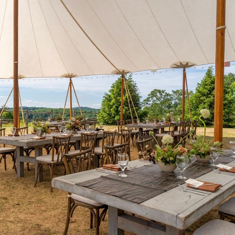 Custom events at Primland Resort
