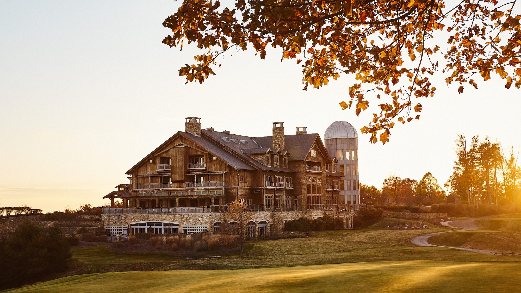 Primland Resort's lodge