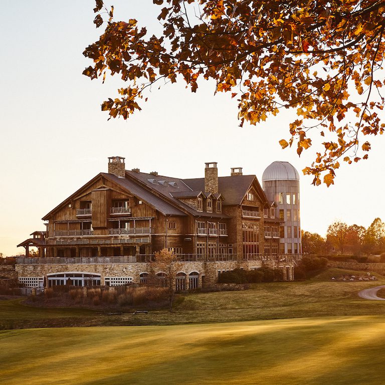 Primland Resort's lodge